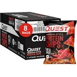 Quest Protein Chips Hot & Spicy Tortilla Style