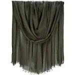 Women Summer Scarfs Large Long Lightweight Linen Beach Gauze Shawl Wrap 75”×43”