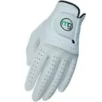 mg Golf Glove Mens Left (RH Golfer) Dynagrip Elite All-Cabretta Leather (Medium-Large Regular Size)