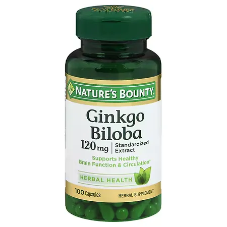 Nature's Bounty Ginkgo Biloba 120 mg