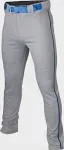 Easton Adult Rival+ Piped Pant, Grey/Royal / Medium