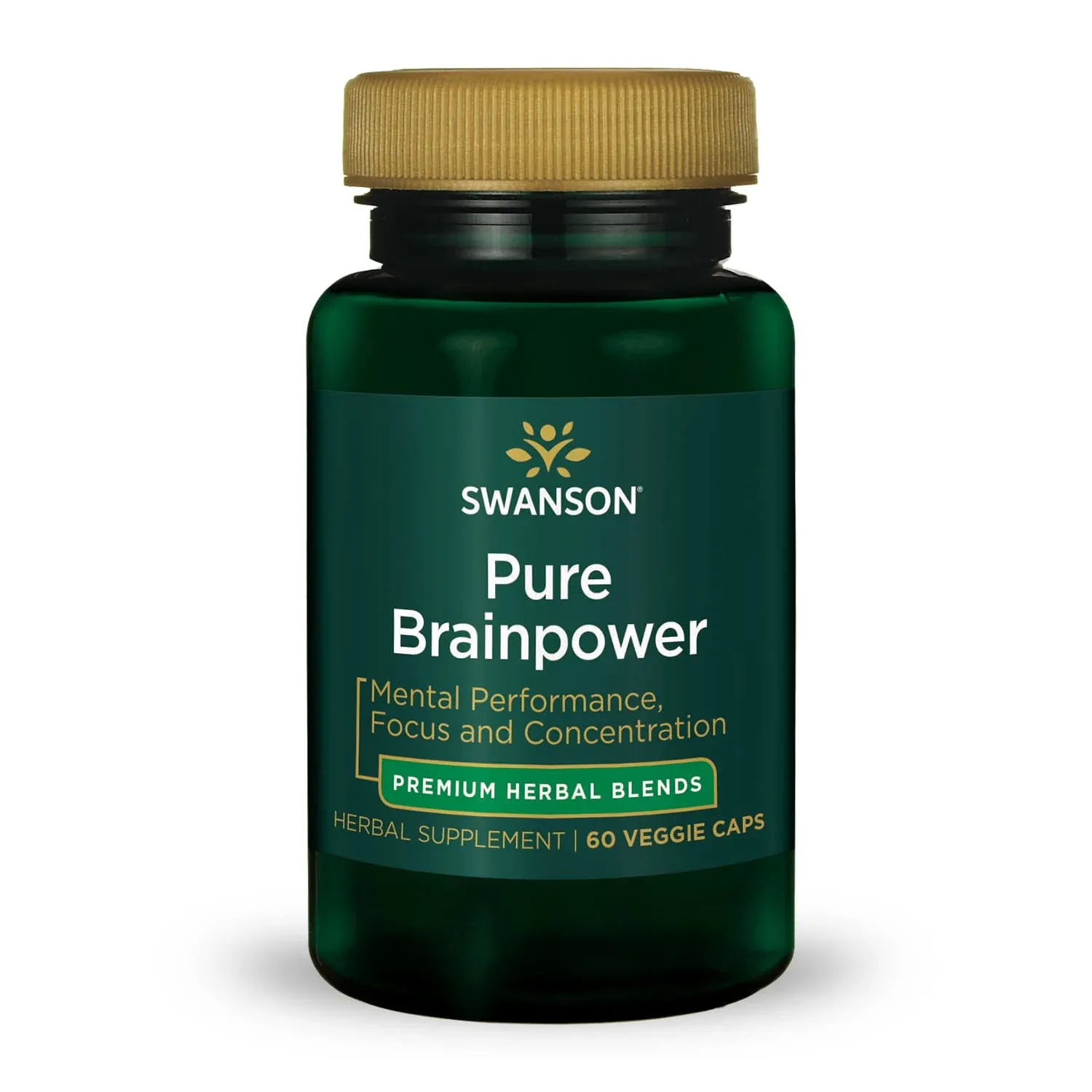 Swanson Pure Brainpower 60 Capsules