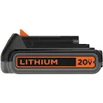 Black & Decker Lbxr2020-ope 20V Max 2.0 Ah Lithium-Ion Slide Battery