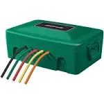 DEWENWILS Waterproof Extension Cord Connection Box Green Extension Cord Box