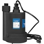 Sump Pump Submersible Pump 1/4 HP Sump Pump 1800 GPH Submersible Utility Pump-Black