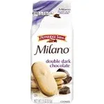 Pepperidge Farm Milano Cookies, Double Dark Chocolate - 7.5 oz bag