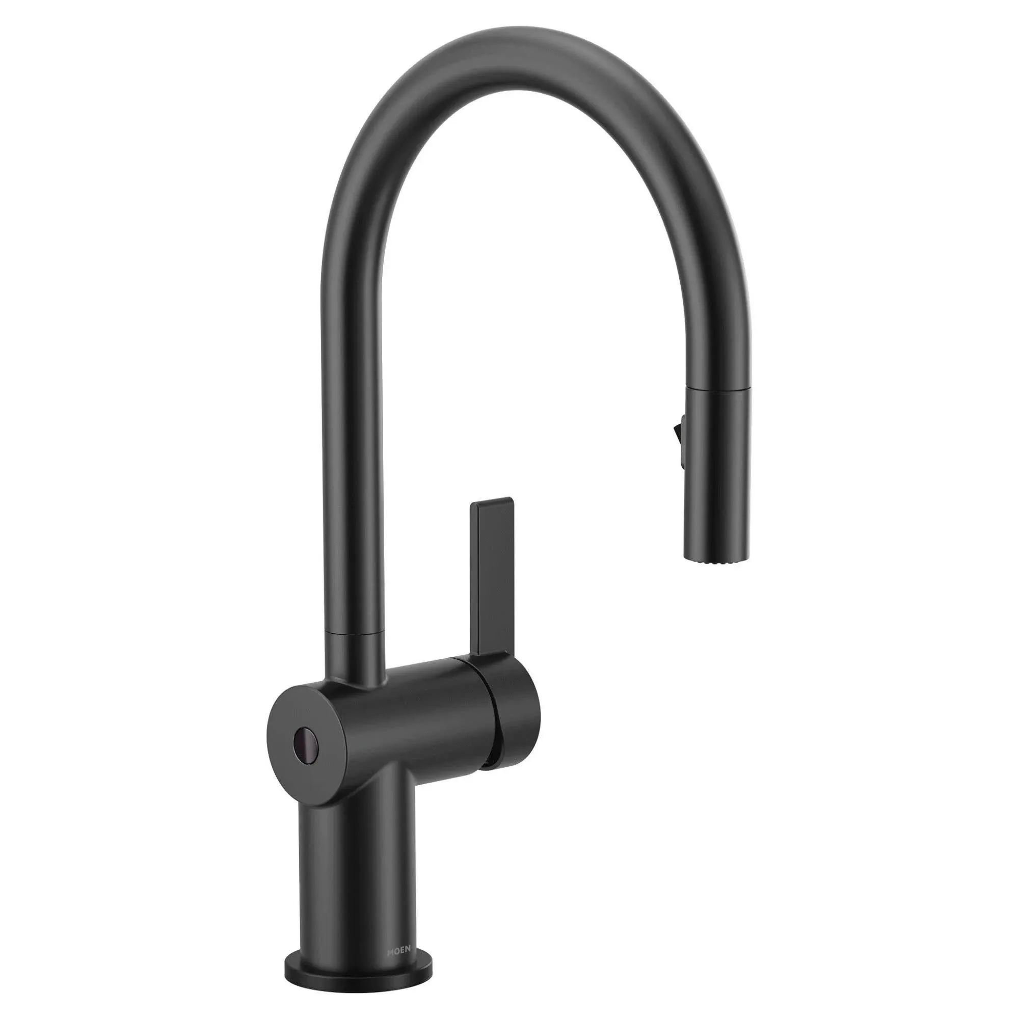 Moen 7622EWBL Cia Matte Black One-Handle Pulldown Kitchen Faucet