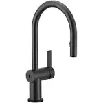 M7622EWBL MOEN CIA U by MOEN 1 HANDLE SMART PULLDOWN KITCHEN FAUCET MATTE BLACK