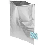 Dry-Packs 20 5 Gallon Mylar Bags with Oxygen Absorbers for Food Storage, 2000cc Oxygen Absorber, Long Term Food Storage Solution, Durable and Reliable Mylar Bags, 20"x30" Silver