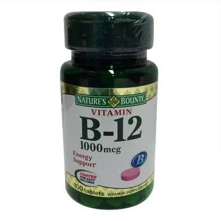 Nature's Bounty B-12 Vitamin