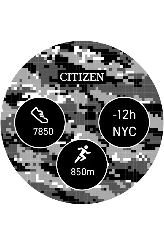 Citizen JX1007-12E Men&#039;s CZ Smart Hybrid Smart Watch