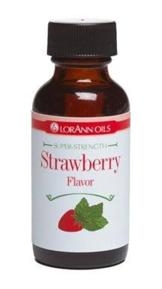 Lorann Strawberry Super Strength Flavor 1 DRAM