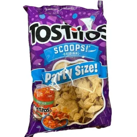 Tostitos Scoops! Tortilla Chips Party Size 14.5 oz Bag | ShelHealth