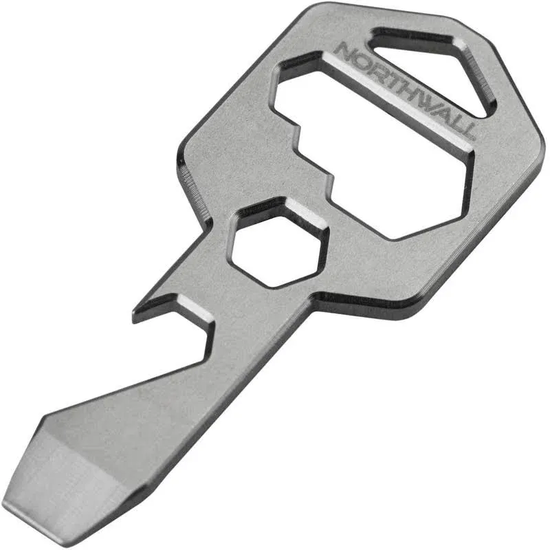 Northwall® 10-In-1 Multi Tool - Keychain Multitool (Bottle Opener - Screwdriver - Box Opener and more