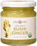 The Ginger People Organic Pickled Sushi Ginger 12 Count / 6.7 oz