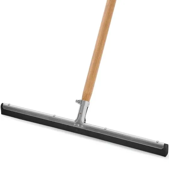 Rubbermaid FG9C2700BLA 22&quot; Black Double Foam Floor Squeegee with Metal Frame