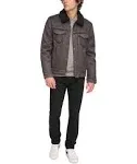 Levi's Men's Relaxed-Fit Faux-Shearling Trucker Jacket - Brown