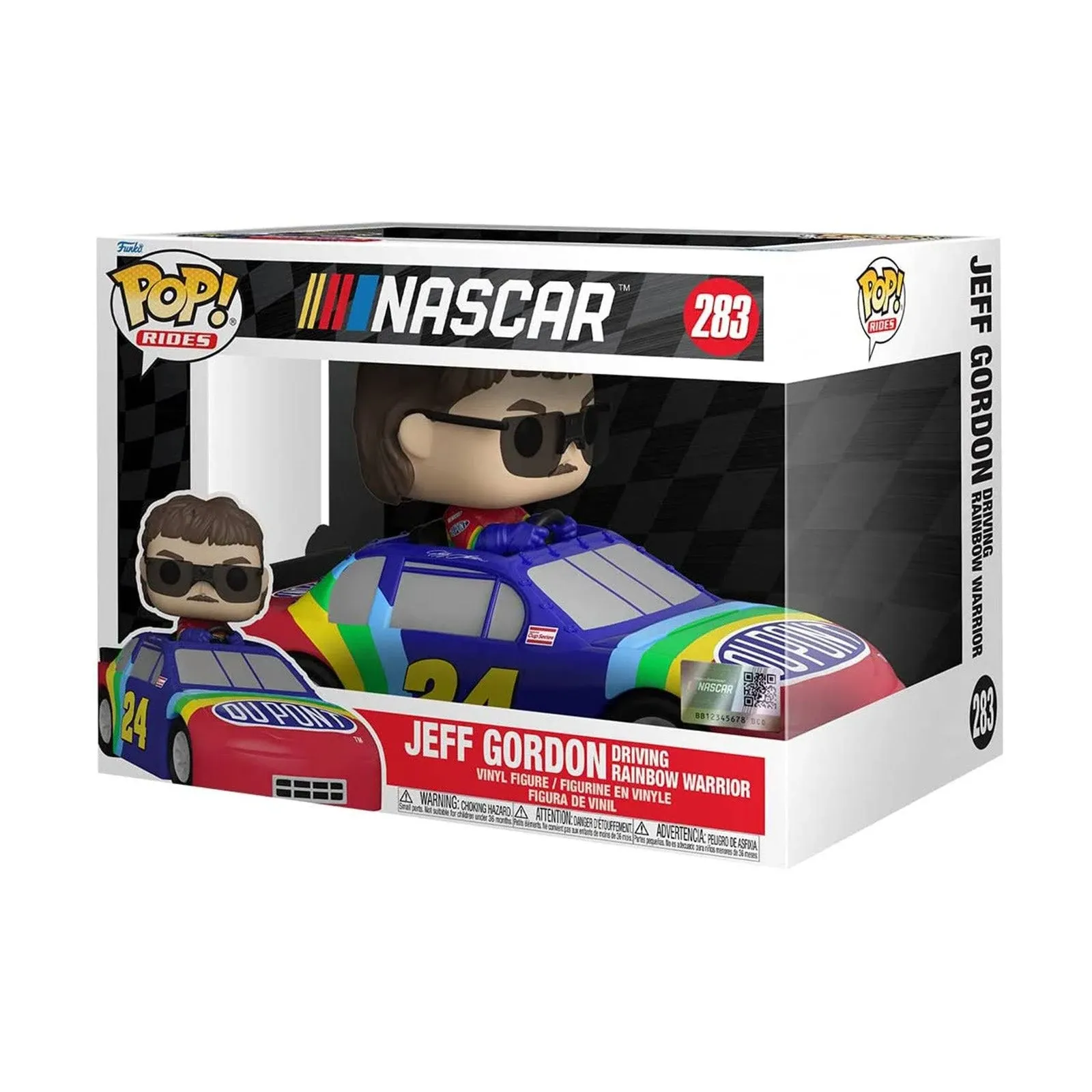 NASCAR - Jeff Gordon in Rainbow Warrior Pop! Ride | FUN59238 | Ozzie Collectables