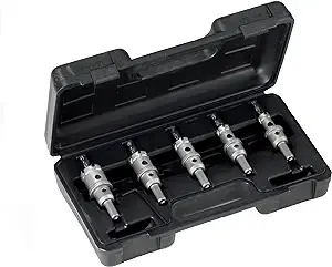 Champion CT7P-SET-4 Carbide Tipped Hole Cutter General Maintenance Set, 5-Piece