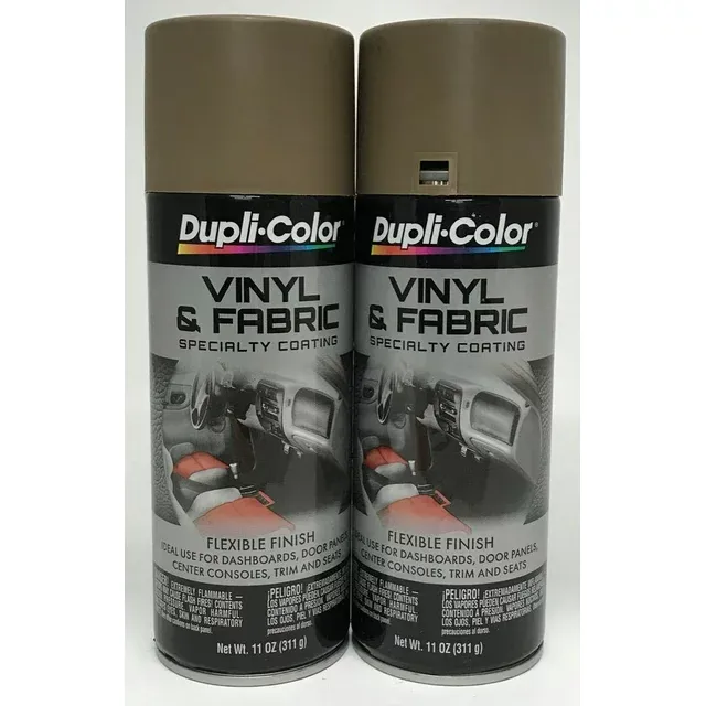 Dupli-Color HVP113 Vinyl and Fabric Coating Spray Paint - Medium Beige - 11 oz