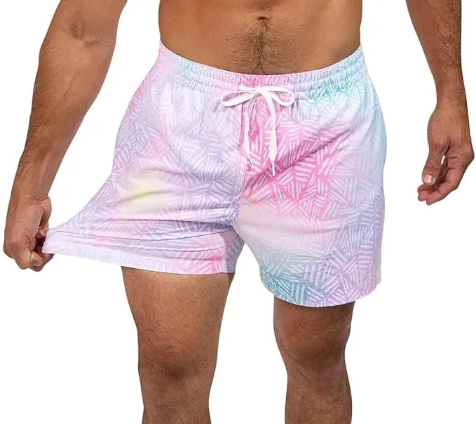 Chubbies Men Shorts, 4-Way Stretch Shorts Men, Swim Trunks Beach Shorts Swimwear, 5.5" Inseam