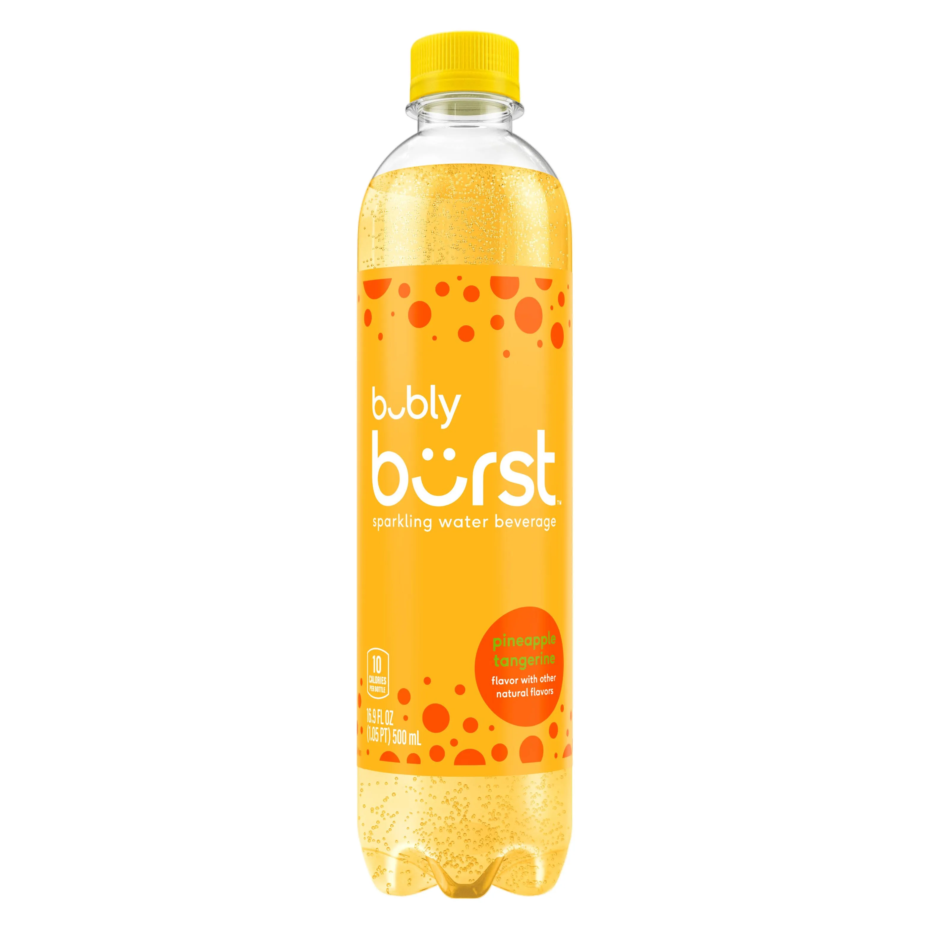 Bubly Burst Sparkling Water Pineapple Tangerine