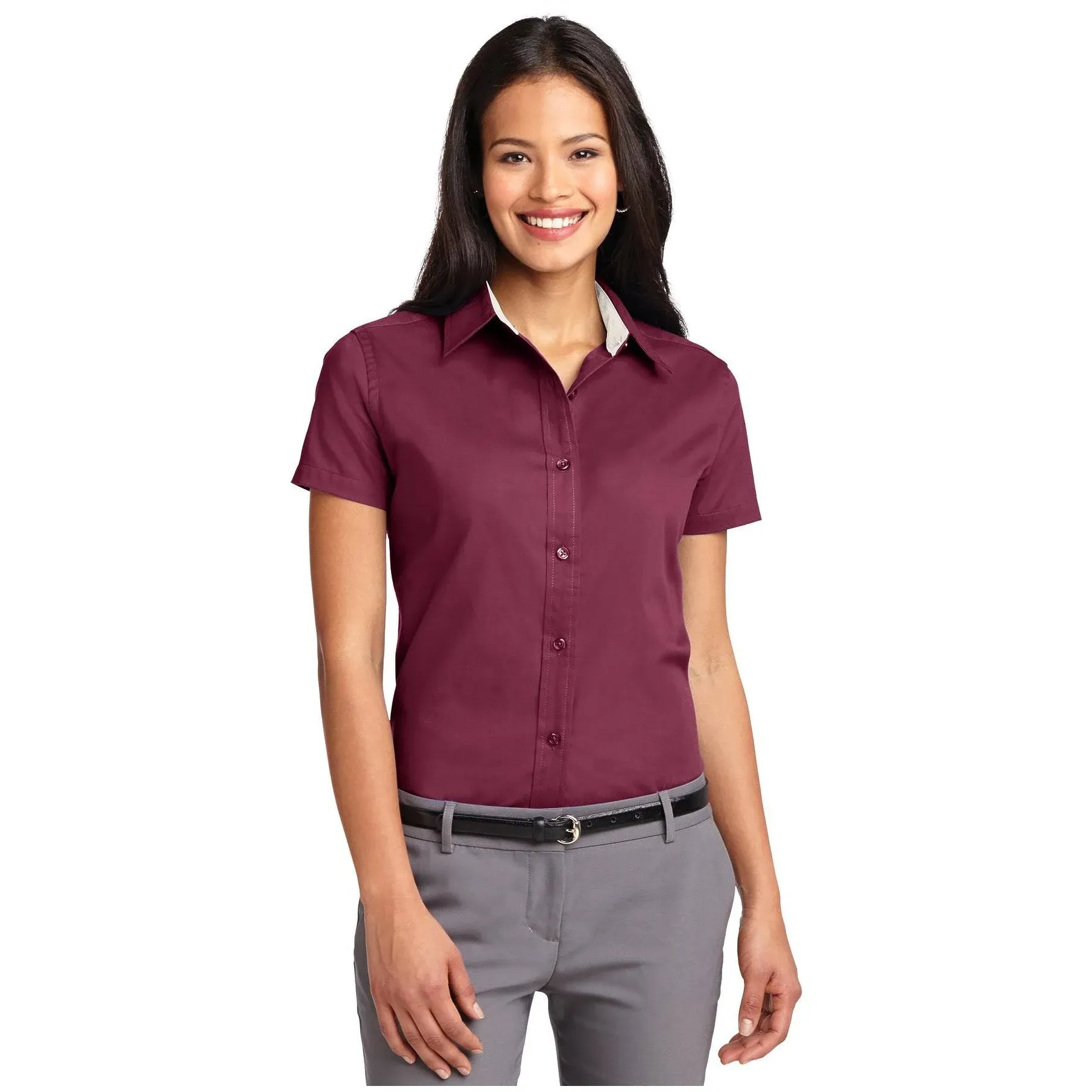 Port Authority Ladies Short Sleeve Easy Care Shirt