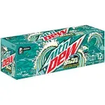 Mountain Dew Baja Blast 12 oz Cans - 12 Pack