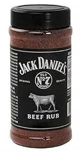 Jack Daniels Seasoning Rub Barbeque Beef, 5 oz