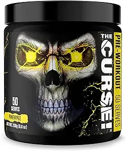 JNX Sports, The Curse, Congestion musculaire sans stimulants, Ananas et mangue, 266 g