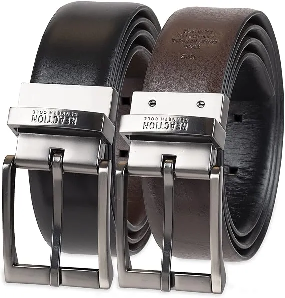 Kenneth Cole Men's Two-in-One Reversible Belt