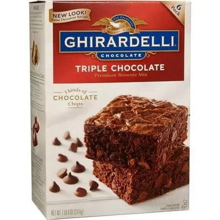 Ghirardelli Brownie Mix Triple Chocolate