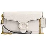 Coach Tabby Wristlet - Brass/chalk