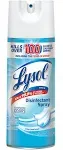 Lysol Disinfectant Spray, Crisp Linen Scent, 12.5 oz, 12/Carton