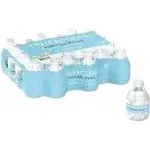 True Clear Purified Bottled Water, 8 oz Bottle, 24 Bottles/Carton