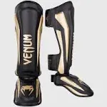 Venum Elite Standup Shin guards - Black/Gold - M - Venum