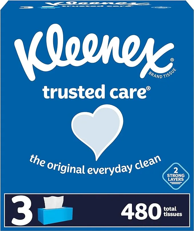 Kleenex Trusted Care Facial Tissues