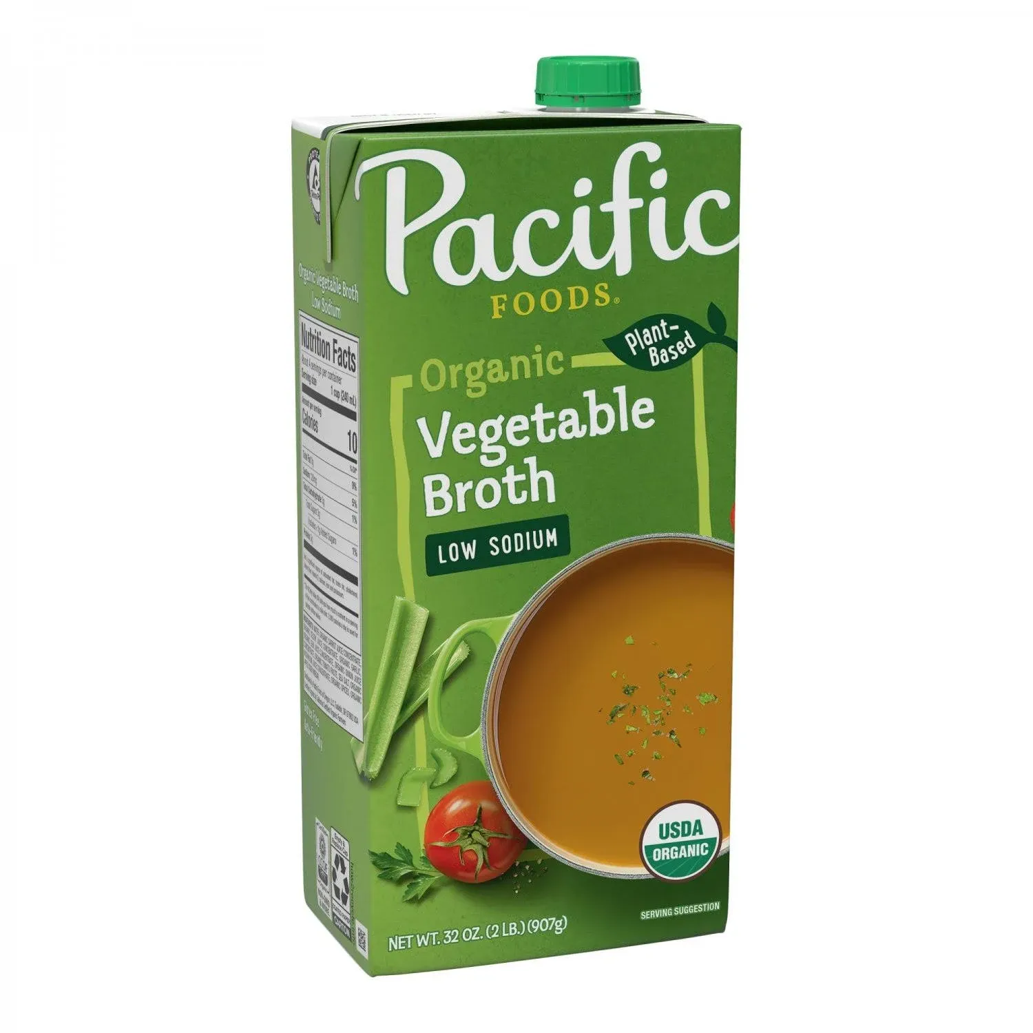 Pacific Foods Low Sodium Organic Vegetable Broth