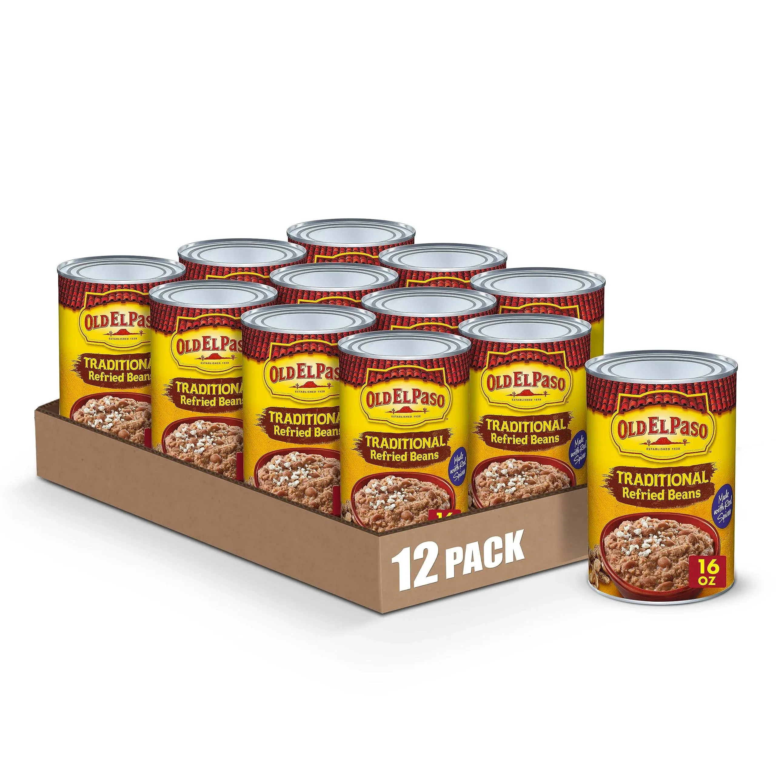 Old El Paso Refried Beans Traditional 16oz