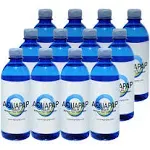 AQUAPAP 16.9 Ounce 12 Pack Vapor Distilled CPAP Water | 2-3 Nights per Bottle |for use with Resmed Machines