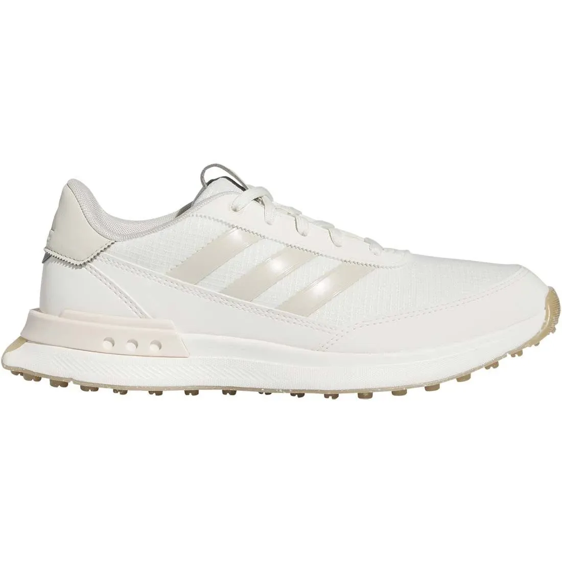 Adidas S2G 24 Spikeless Golf Shoes - Women's - Off White / Wonder Quartz / Alumina - 8