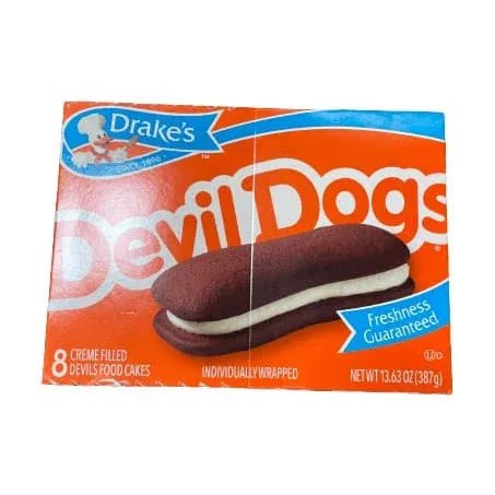 Drake’s Devil Dogs - 8 CT 13.63 OZ | ShelHealth