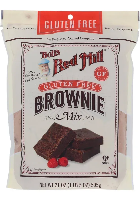 Bob's Red Mill Gluten Free Brownie Mix - Case of 4/21 oz