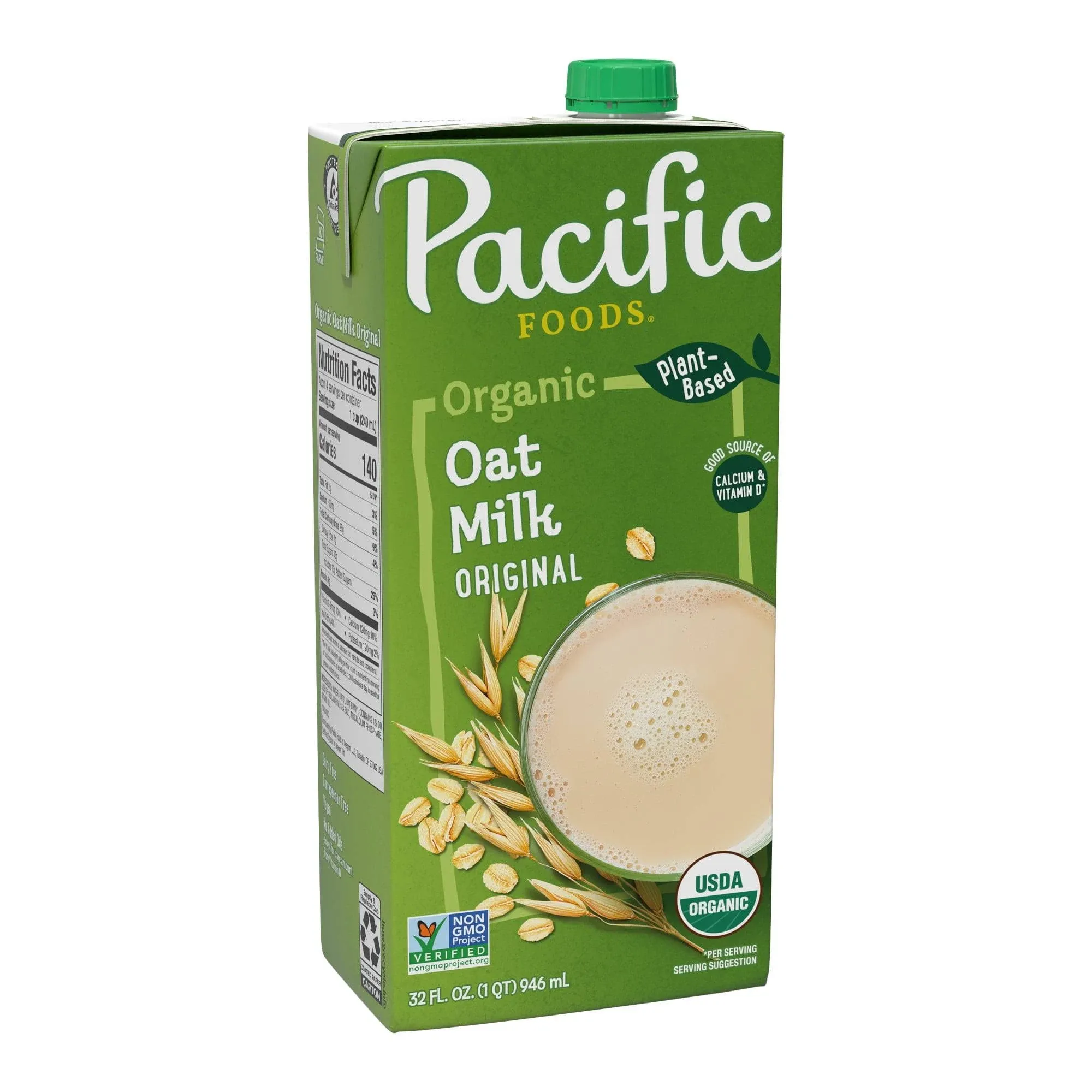 Pacific Foods Organic Oat Milk Original