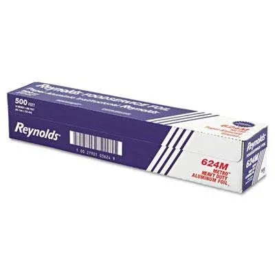 Reynolds Wrap Interfolded Aluminum Foil Sheets, 12 x 10.75, Silver, 500/Box