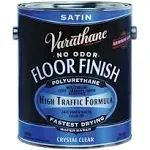 Varathane Floor Finish,Crystal Clear,Satin 230231