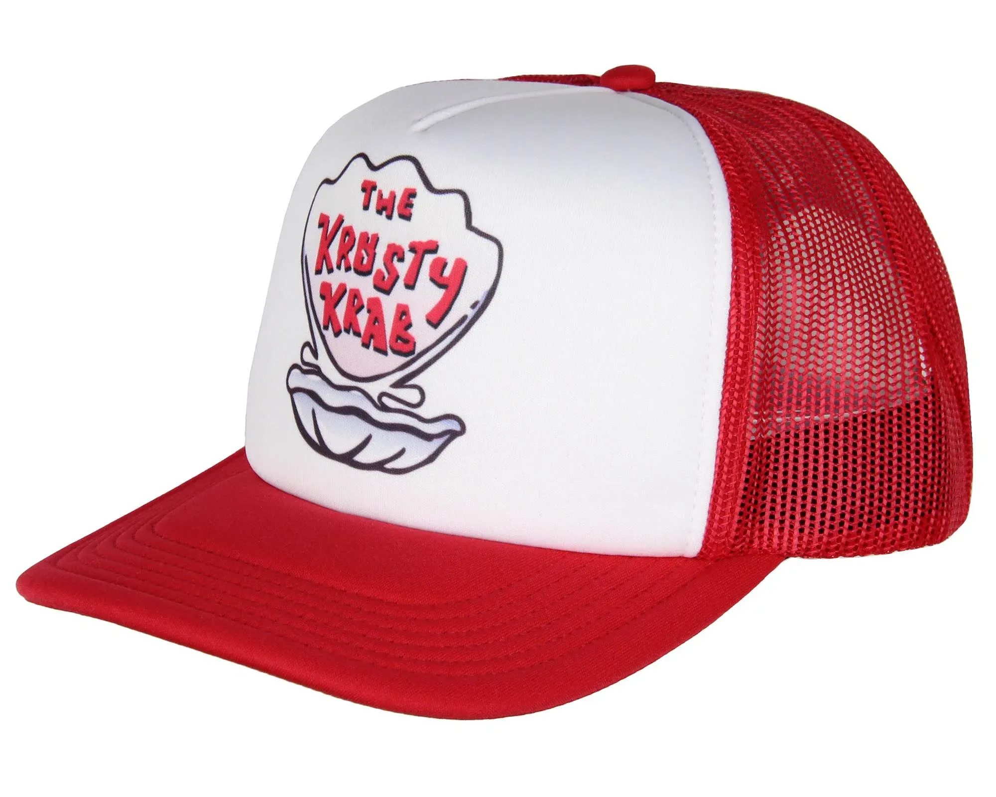 Nickelodeon SpongeBob SquarePants Adult Krusty Krab Trucker Hat for Men and