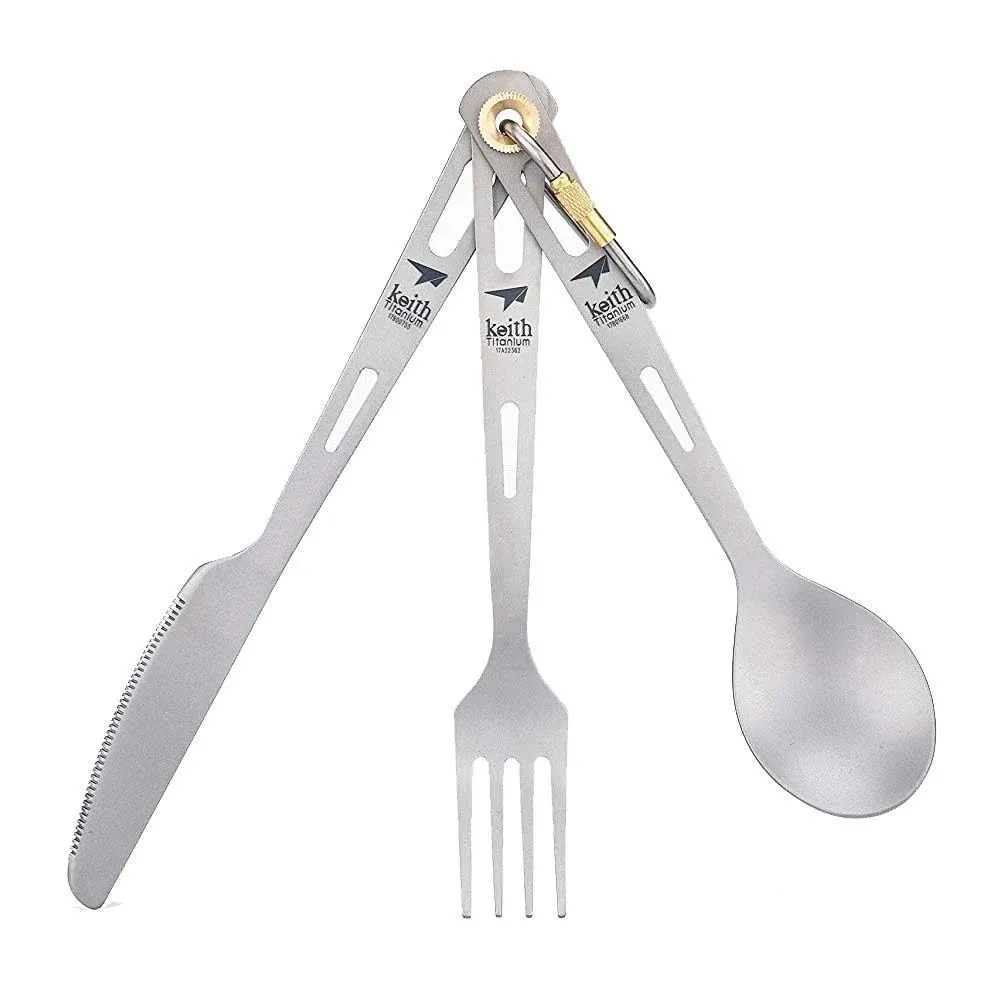 Keith Titanium Ti5310 3-Piece Cutlery Set