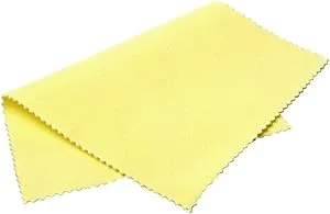 Sunshine Polishing Cloths, Bulk Pack, for Silver, Gold, Brass and Copper Jewelry (5 Pack)