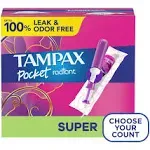 Tampax Radiant Tampons